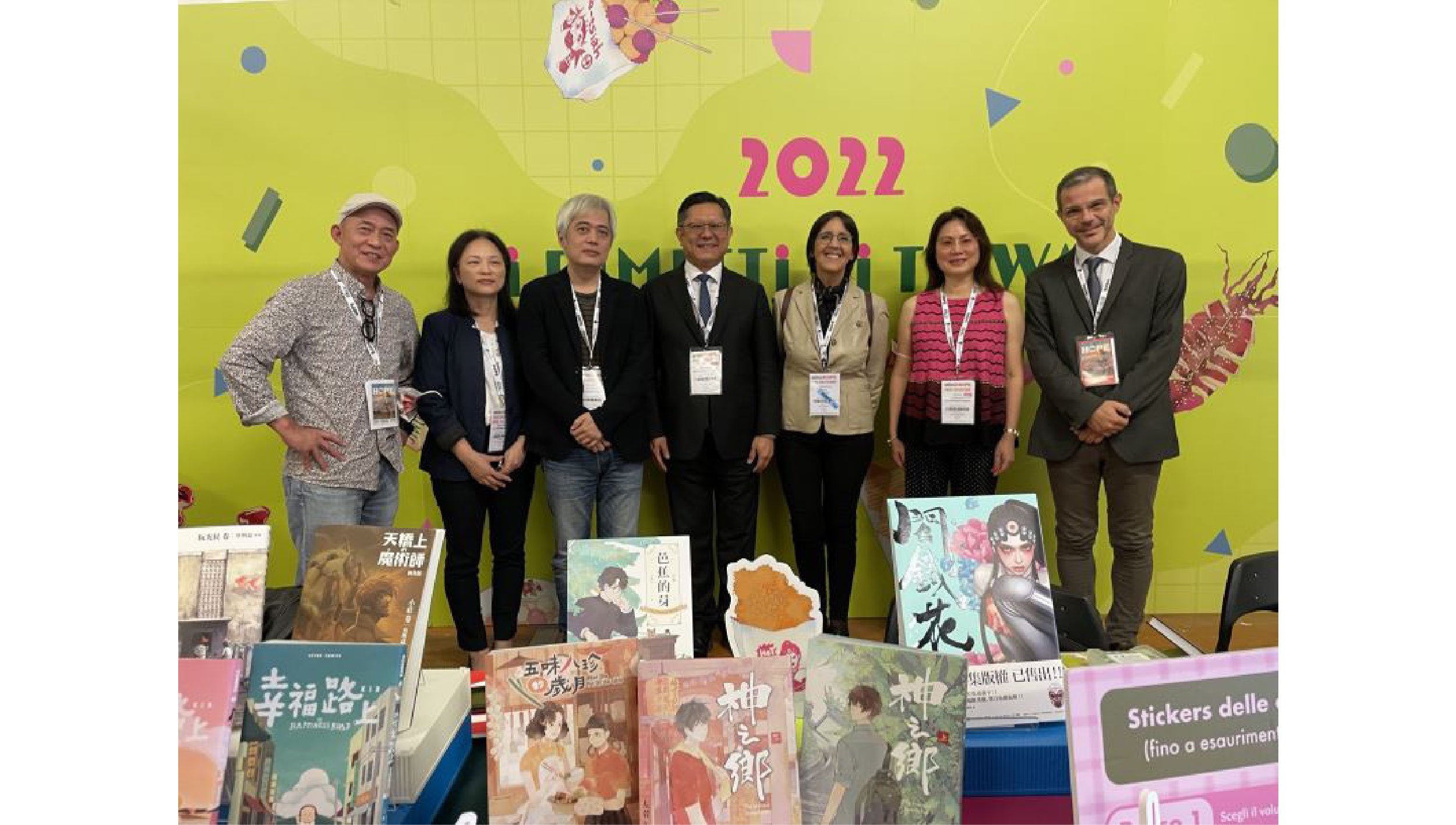 臺灣漫畫挺進2022義大利盧卡國際漫畫節，常勝、左萱呈現多元臺式風味作品！