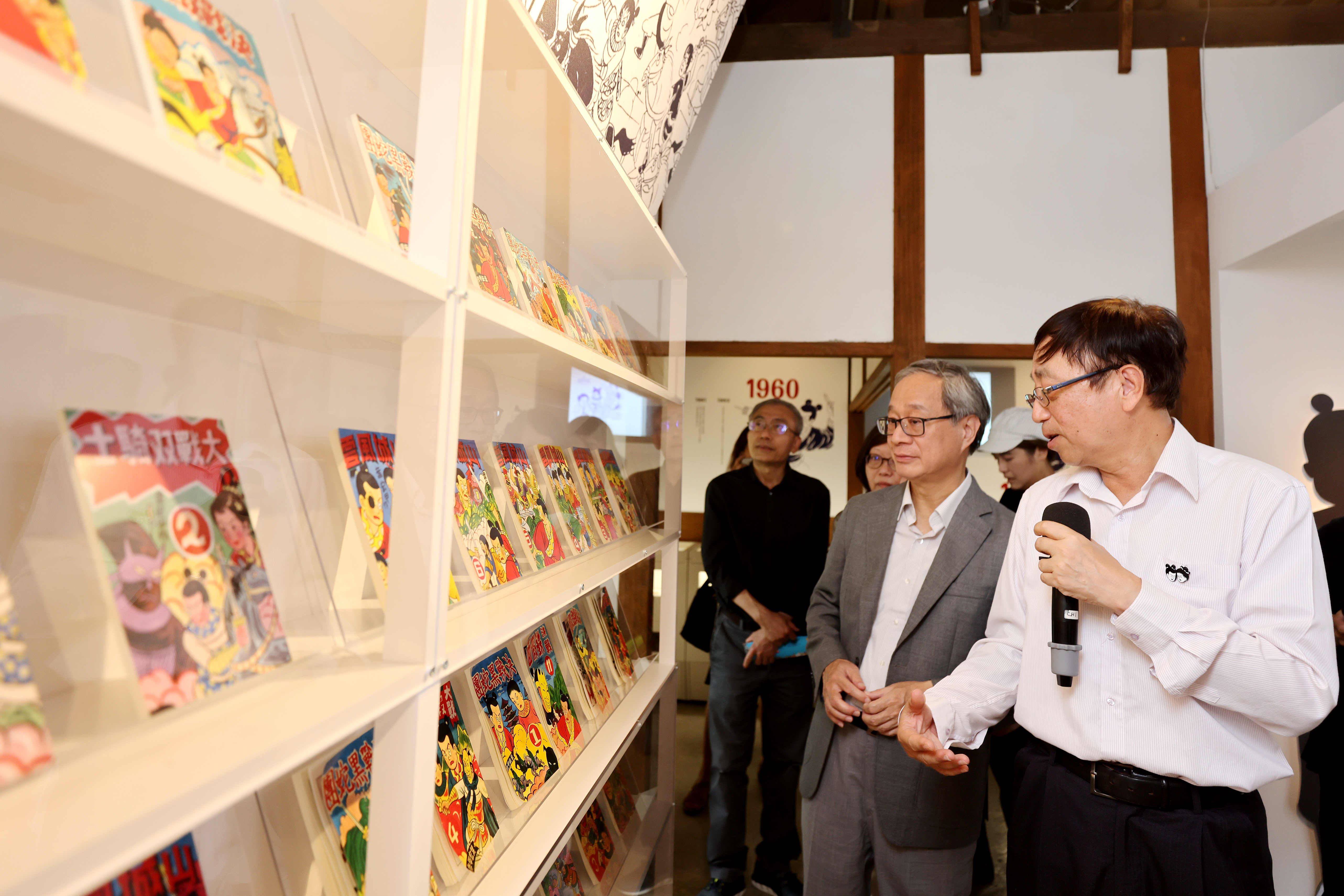 文化部長李遠訪視臺中國漫館、國美館！宣示持續推動「重建臺灣藝術史」、國漫館新建主場館工程！